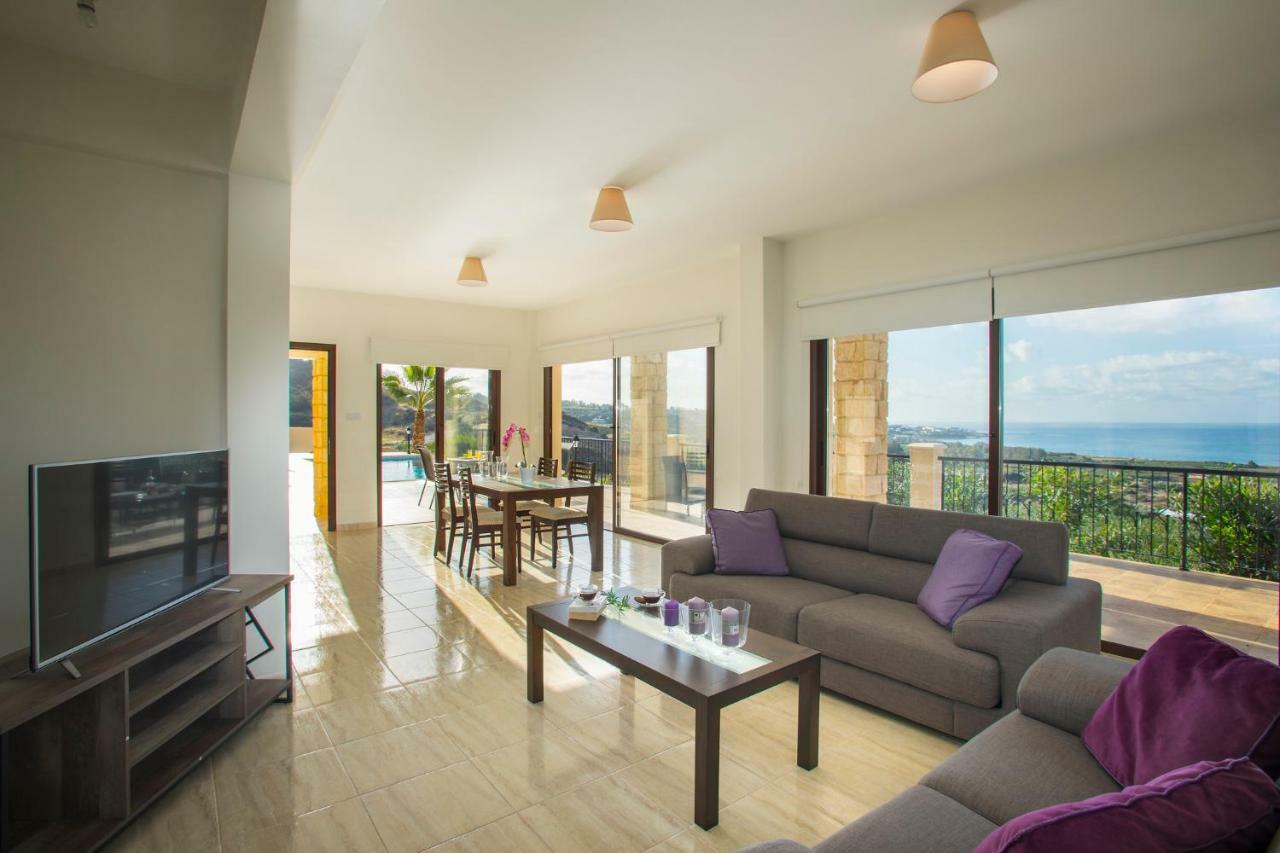 Villa Blue Jadeite Peyia Bagian luar foto