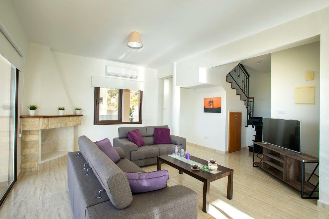 Villa Blue Jadeite Peyia Bagian luar foto